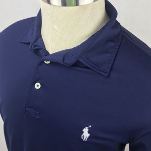 Polo Ralph Lauren Performance baby blue polo shirt